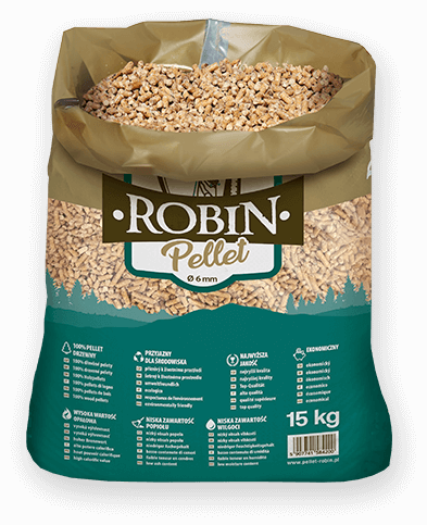 worek pelletu opałowego Robin do kupienia w Kępnie lub sklepie internetowym